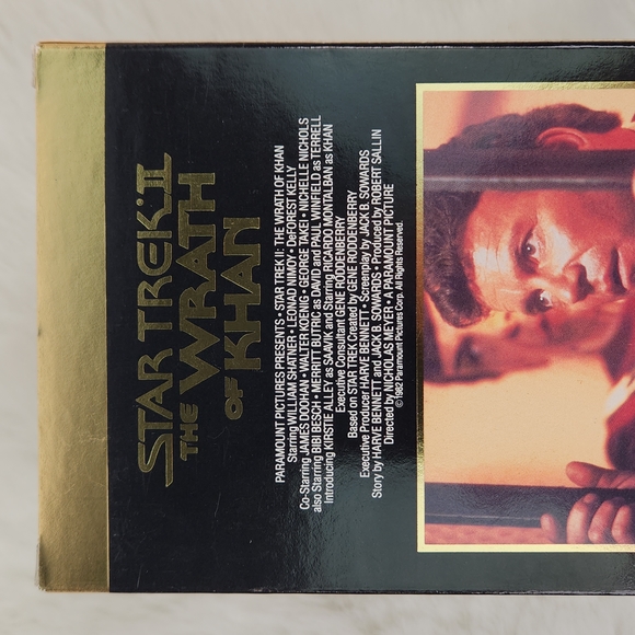 Star Trek II: The Wrath of Khan, Special Edition Collector's Series VHS 1986 - Picture 6 of 14